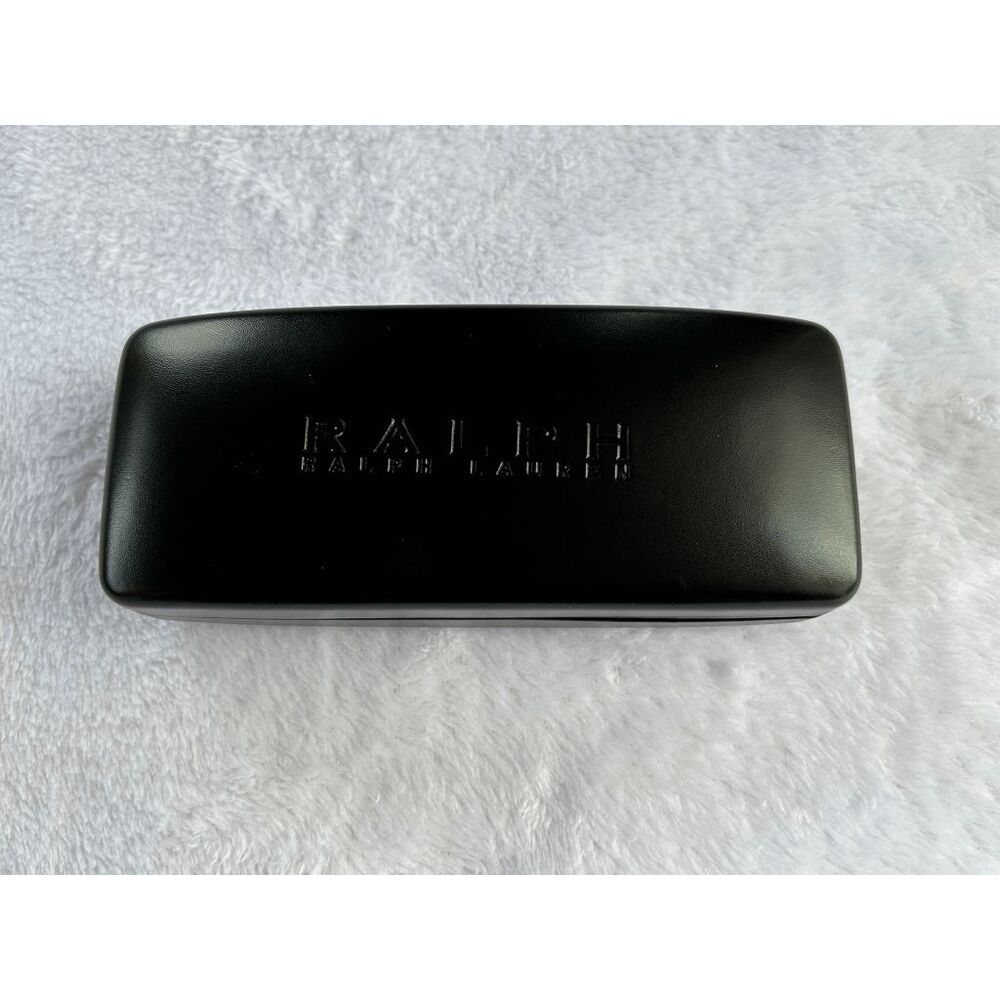 Ralph Lauren Black Hardcase Clamshell Sunglass/Eyeglass Case, New
